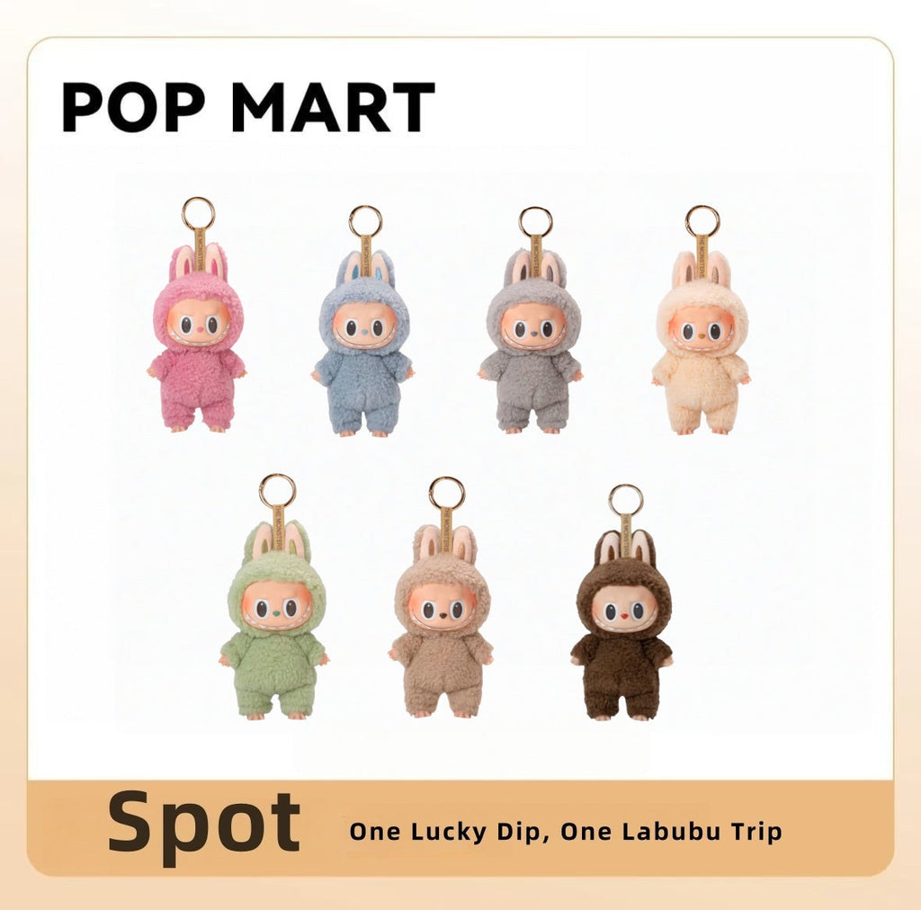 LABUBU V1 Exciting Macaron Series - Vinyl Plush Pendant Blind Box