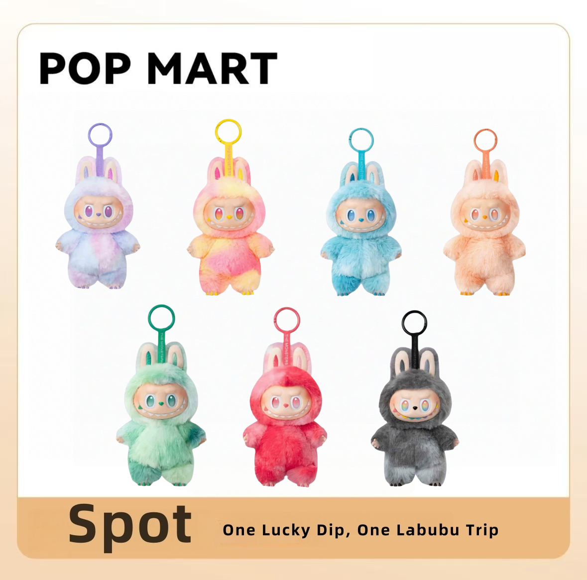 LABUBU V3 Big Into Energy Series - Vinyl Plush Pendant Blind Box